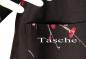 Preview: Kimono Bademantel Cherry Blossom schwarz gefüttert